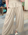 Linen Ankle Pants