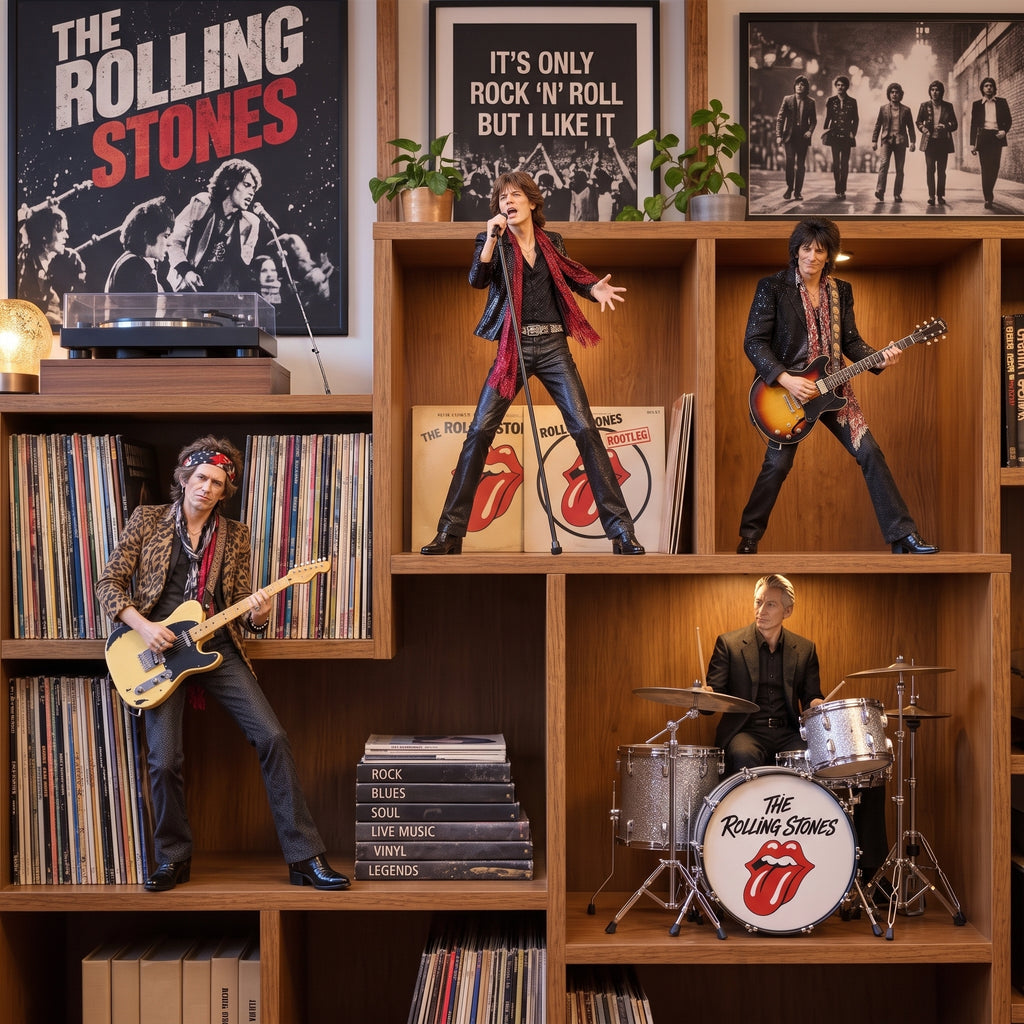 The Rolling Stones Legends Collection Figure Set