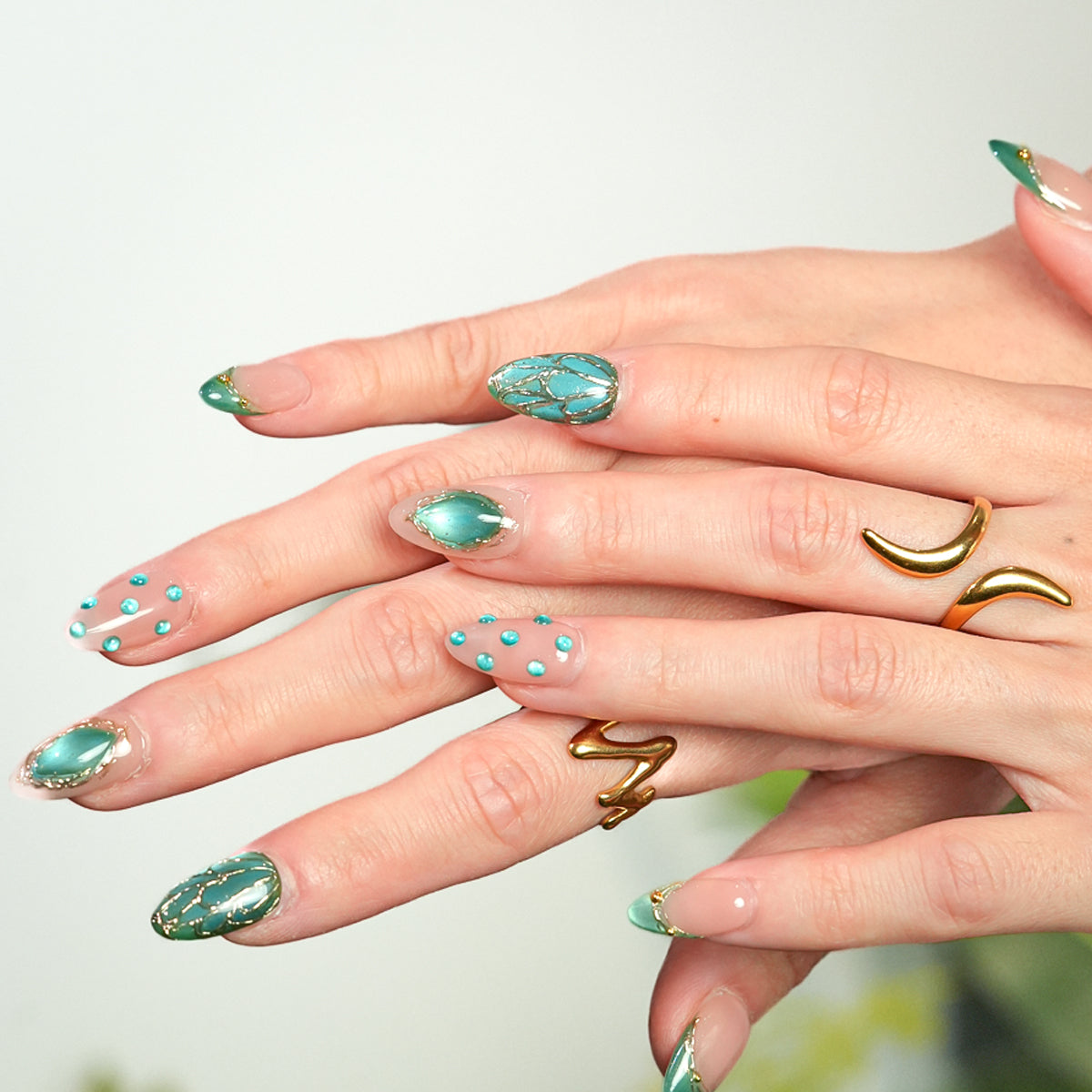 Gilded Aqua