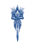 Dark Guardian Knight Semi-Permanent Tattoo