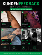 Silent Justice Semi-Permanent Tattoo