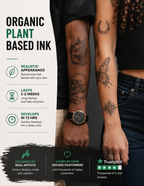 Silent Justice Semi-Permanent Tattoo