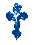 Ethereal Smoke Cross Semi-Permanent Tattoo